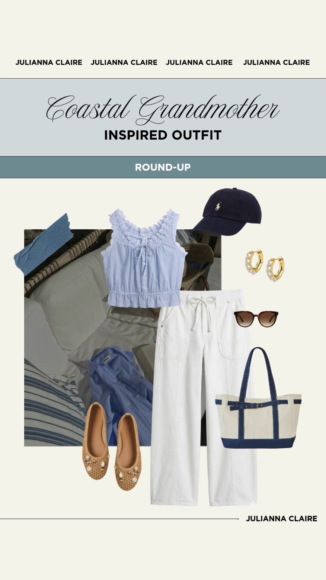 Coastal grandmother inspired outfit ideas for 2026 🩵

#LTKootd #LTKgrwm
