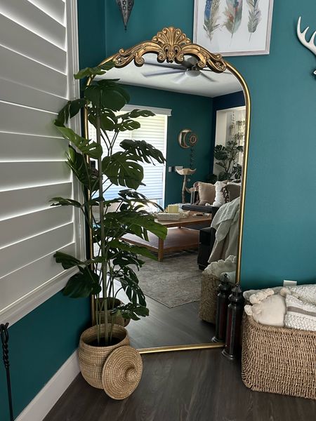 @cghunter monstera faux plant obsessed with how real it looks #monstera #fauxplant #greenery #plant #cghunter 

#LTKStyleTip #LTKHome #LTKSeasonal