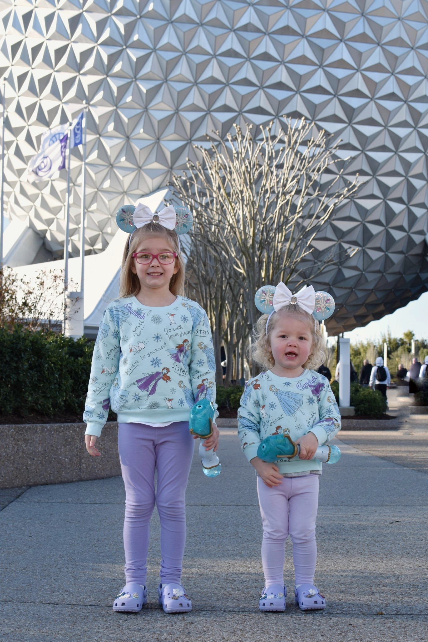 What my daughters wore at Epcot: FROZEN themed! ❄️ It was suggested to me to buy Mickey ears and bubble wands ahead of time and I’m so glad I did! These are from Amazon and much more affordable. Plenty of different characters to choose from! 

#LTKKids #LTKTravel #LTKmomlife