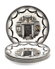 6pk 11in Ceramic Haunted House Dinner Plates | TJ Maxx