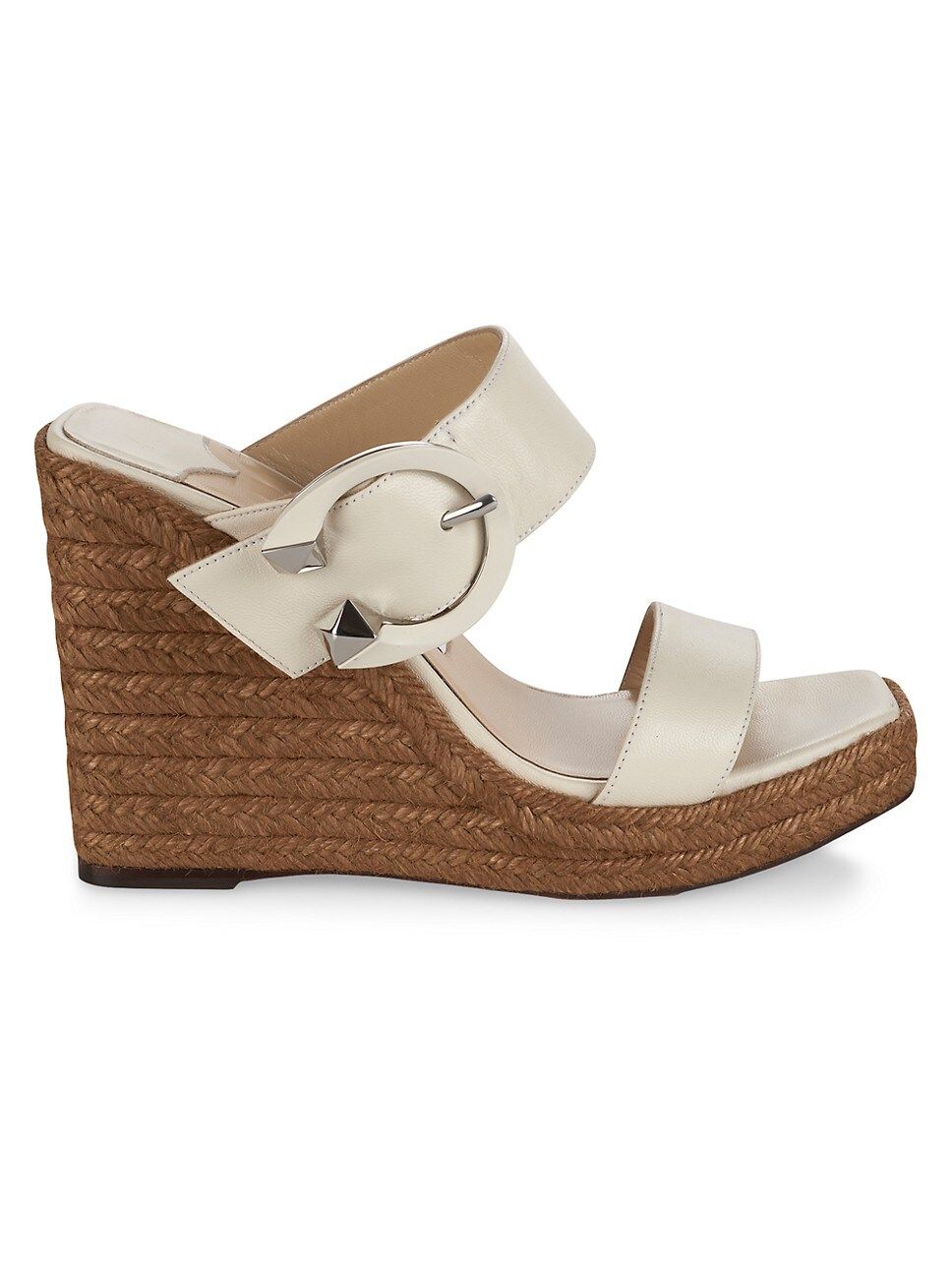 Melian 110MM Leather Wedge Sandals | Saks Fifth Avenue