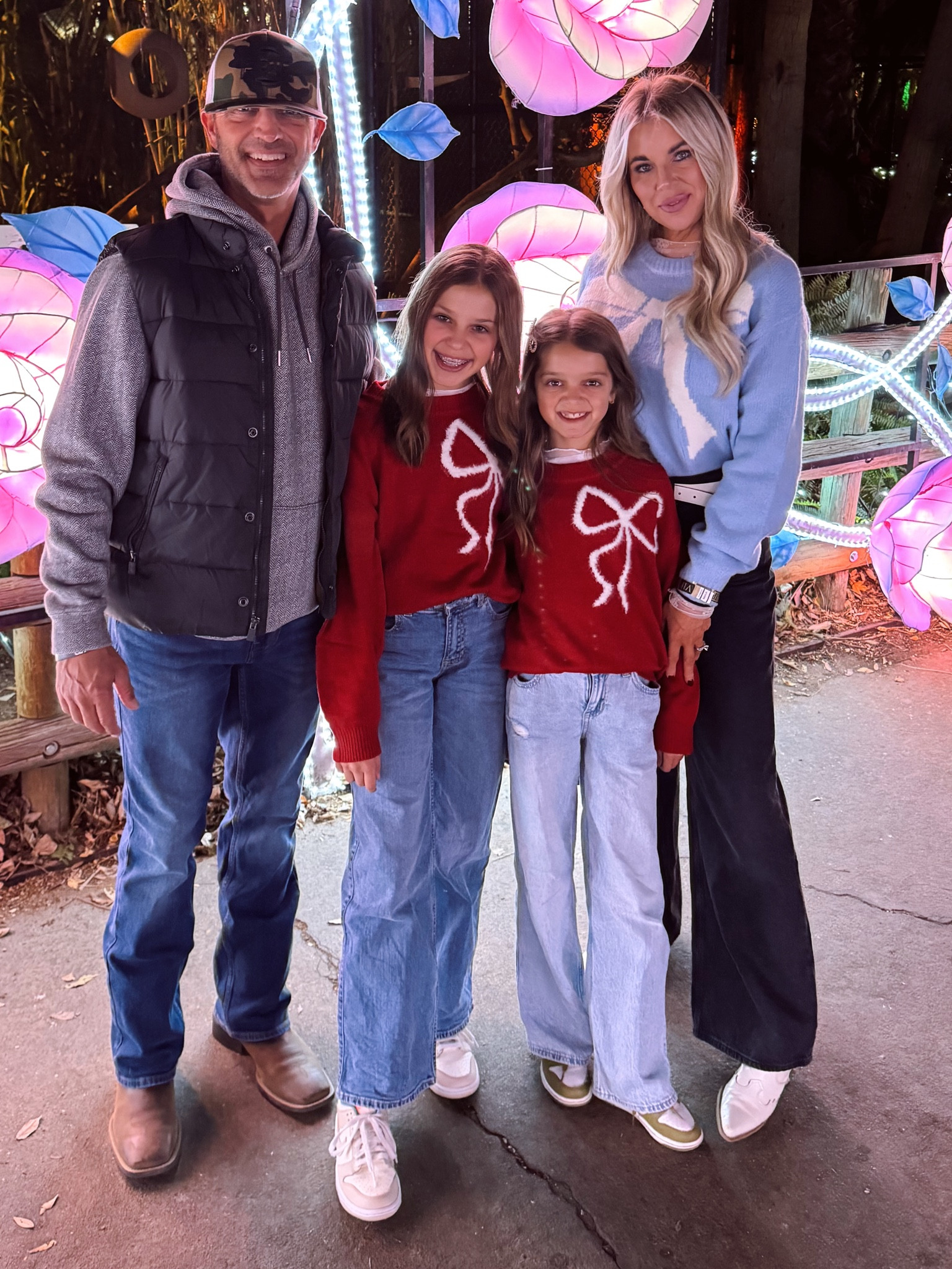 The perfect bow sweater. So cozy and warm. Girls sweaters under 15.00, mine under $25! All jeans on sale too! 

#LTKkids #LTKfindsunder50 #LTKSeasonal