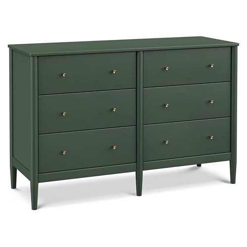 Davinci Frem 6-Drawer Dresser in Forest Green, GREENGUARD Gold Certified | Amazon (US)