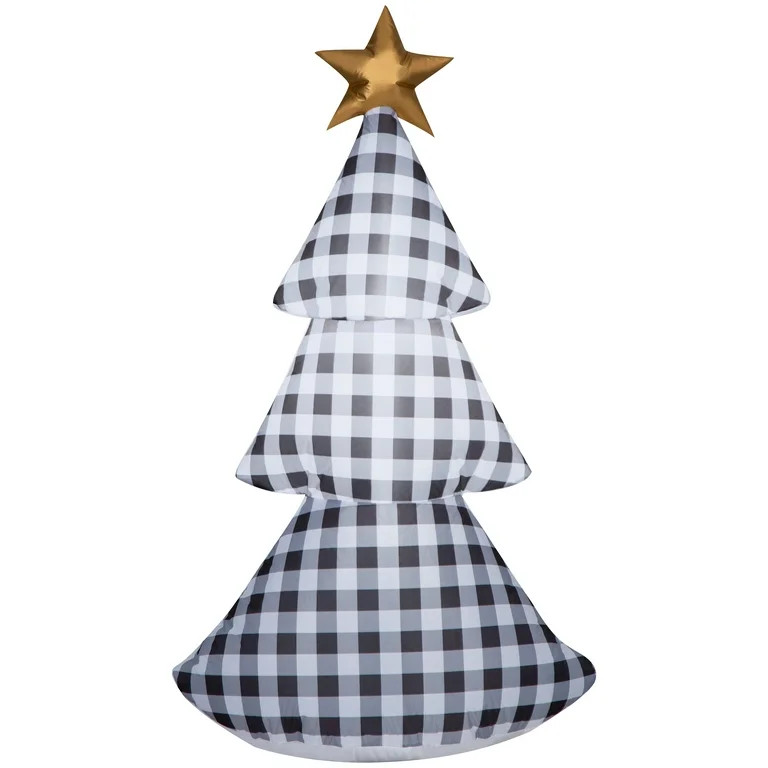 4 foot tall Airblown Inflatables Holiday Time Christmas Tree | Walmart (US)