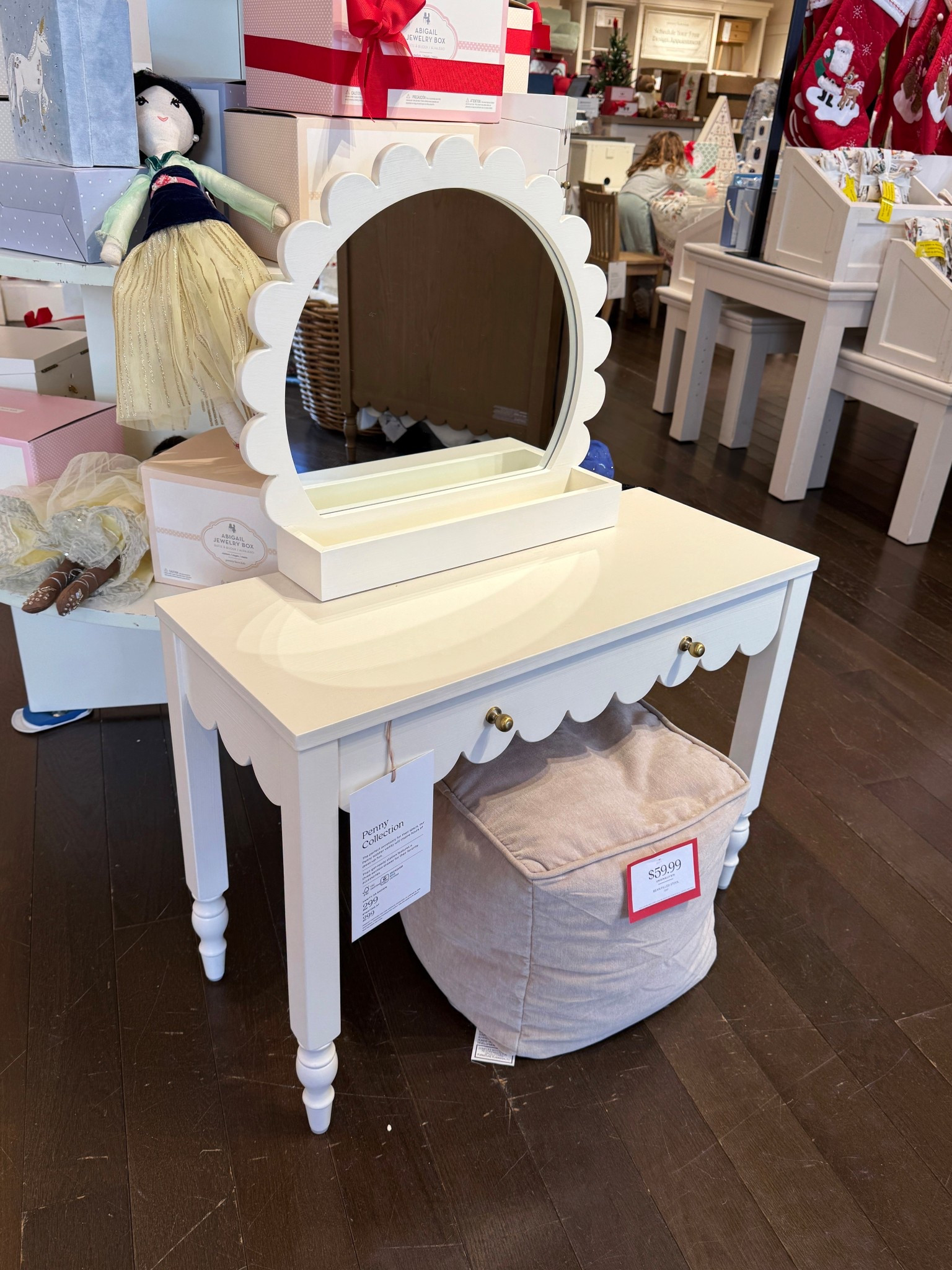 Too cute not to share! 😍🤍🌼 The Penny Toddler Play Vanity from Pottery Barn Kids is such a lovely addition to a kids playroom. The scalloped trim, gold knobs, and sweet daisy-shaped mirror are full of darling details that make pretend play feel extra special. A perfect little get-ready spot for dress-up, play, and imagination! ✨ I linked more from the Penny collection, plus a few more affordable toddler vanity options for a similar look. ☺️ #KidsPlayroom #KidsRoom #ToddlerDecor 

#LTKKids #LTKHome #LTKBaby
