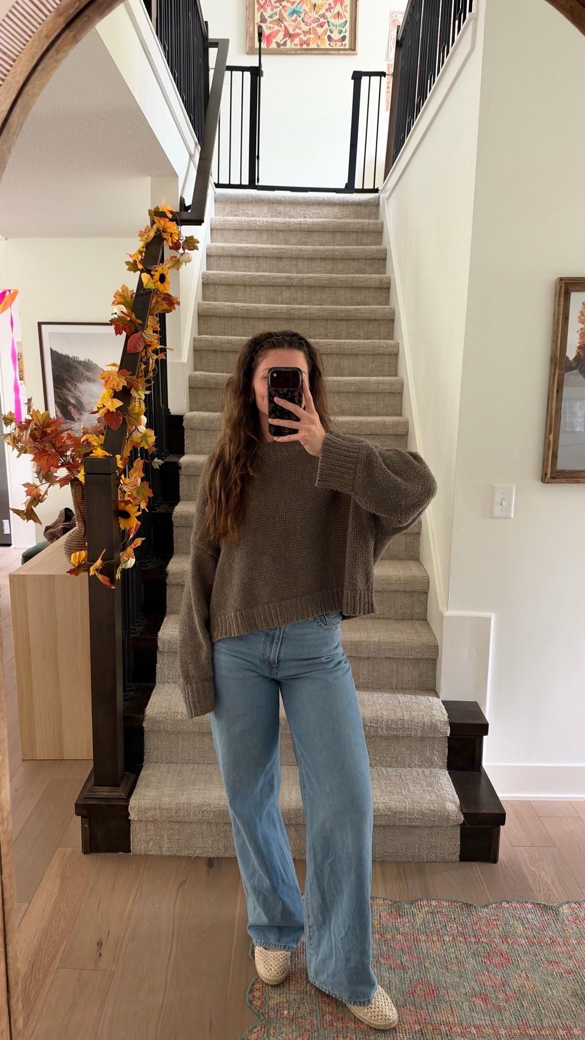 what I wore to church today! wearing a medium in sweater and jeans tts! 

Fall outfit

#LTKootd #LTKSeasonal