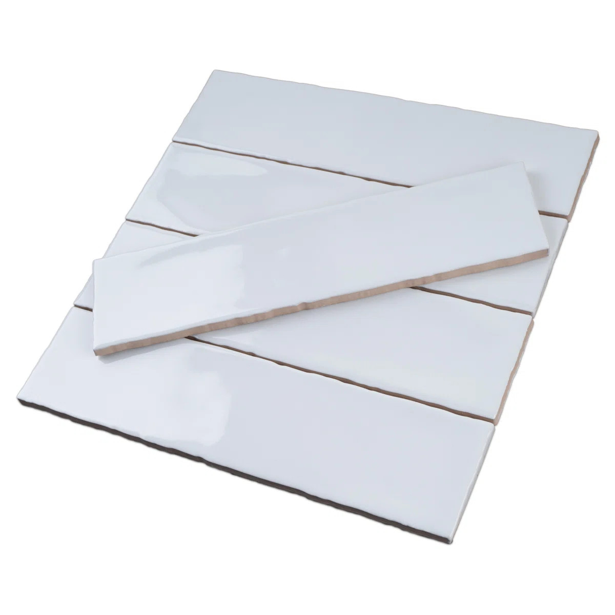 Rustic 2.95 in. X 11.81 in. Polished Ceramic Subway Wall Tile | Wayfair North America