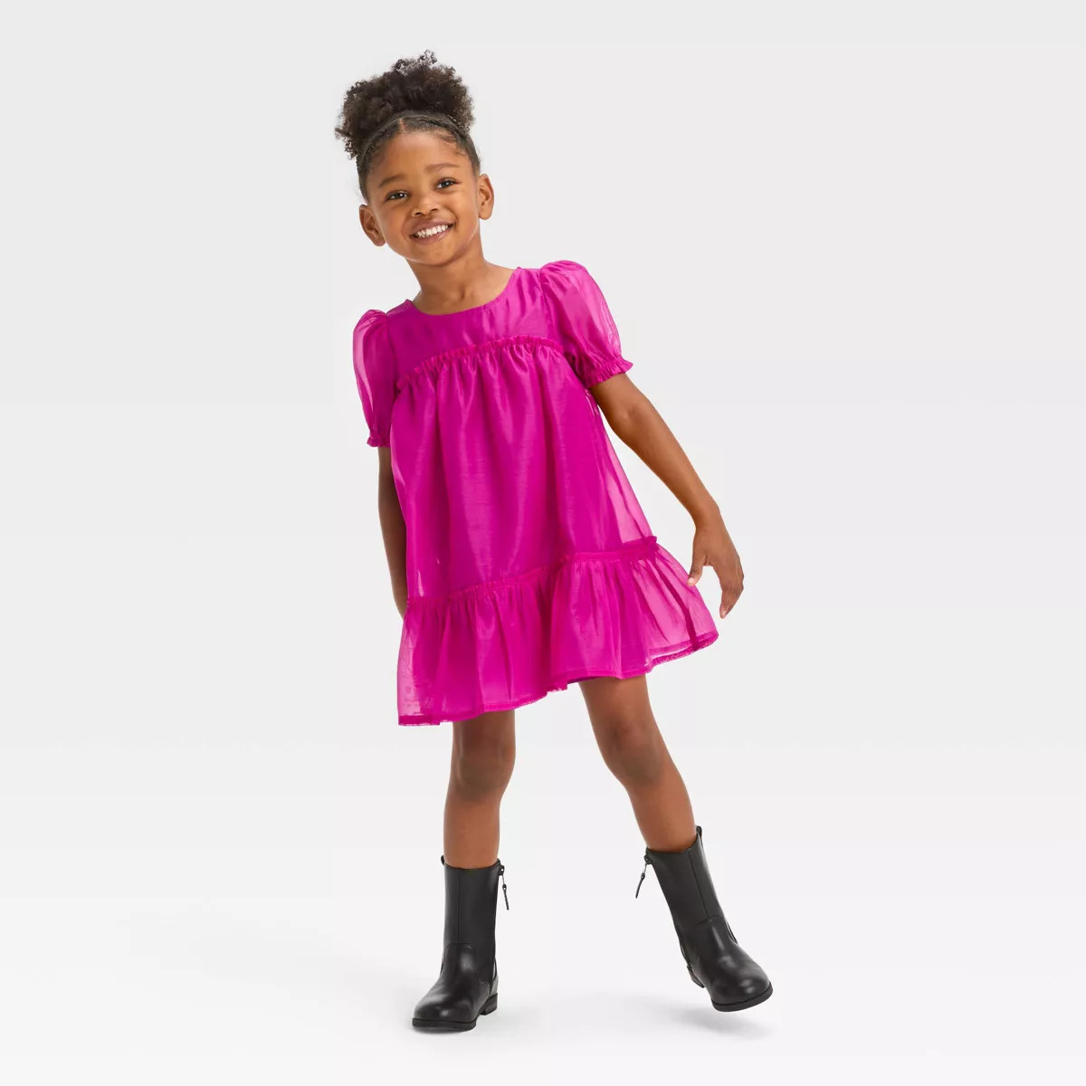Toddler Girls' Dress - Cat & Jack™ Pink | Target