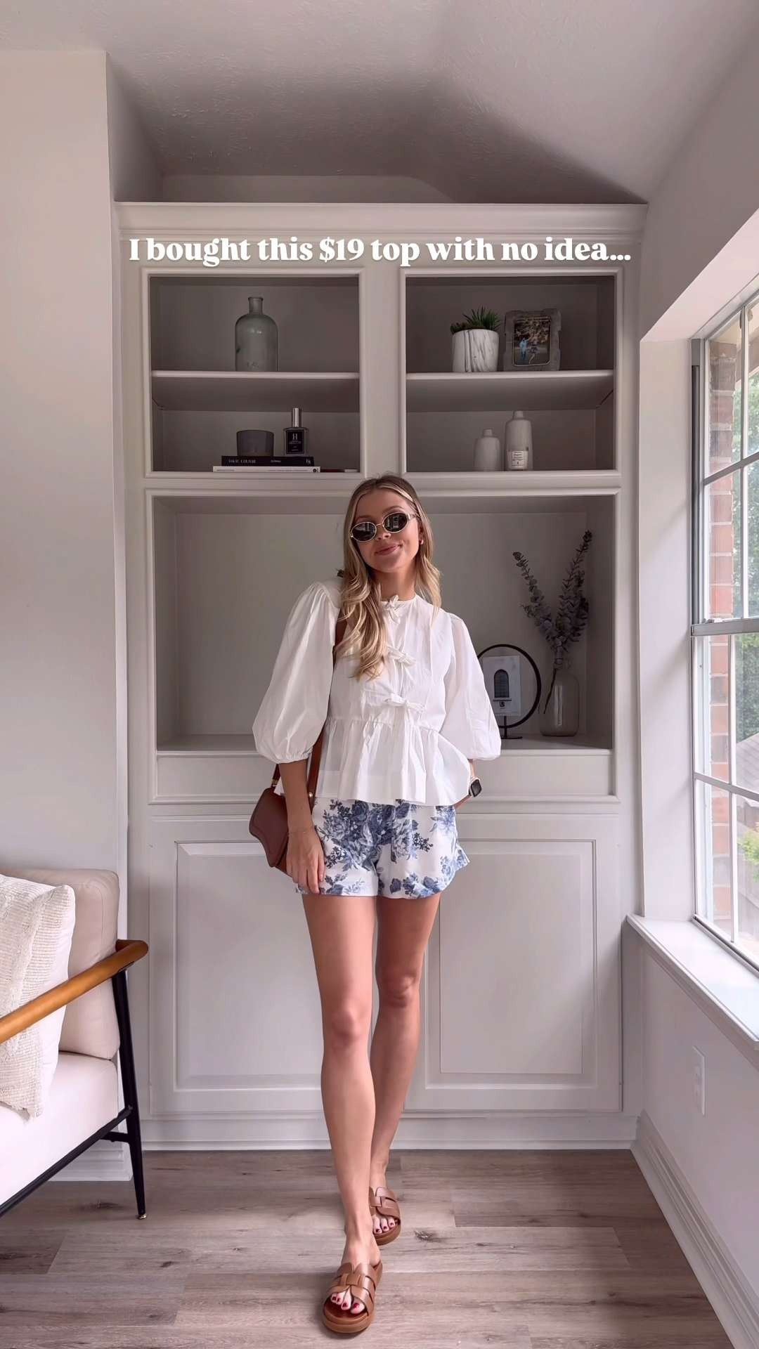 Amazon nursing friendly top that I bought pre pregnancy, and wore all throughout pregnancy, postpartum and nursing! Wearing S in shirt + shorts.  

 #LTKootd #LTKBump