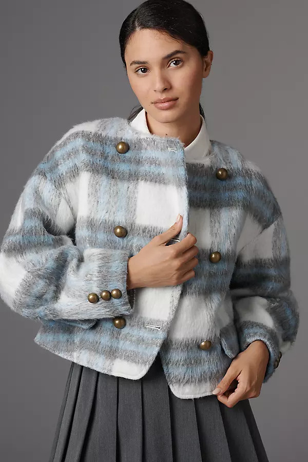 Maeve Plaid Jacket | Anthropologie (UK)