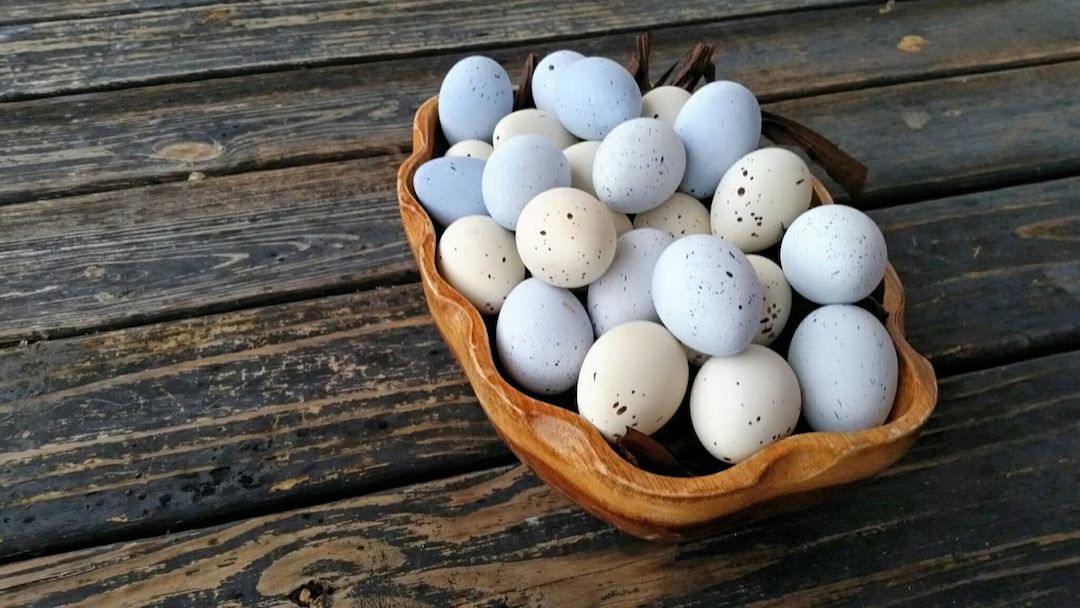 Decorative Easter Eggs, Artifical Easter Eggs, Dyed Easter Eggs, Speckled Egg | Etsy (US)