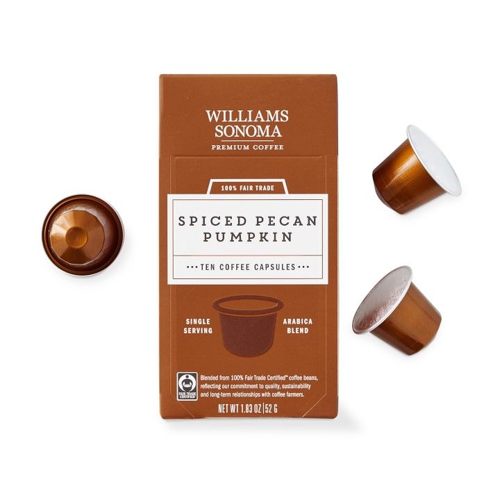 Williams Sonoma Coffee Capsules, Spiced Pecan Pumpkin | Williams-Sonoma