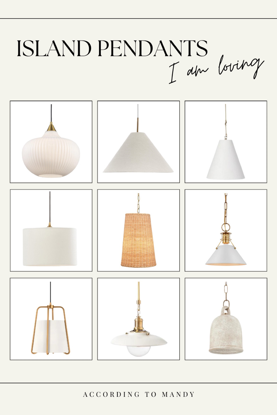 Pendant Lights I’m Loving!

Home decor, inspo, interior design, island lighting, kitchen, gold, brass

#LTKfindsunder50 #LTKhome #LTKfindsunder100