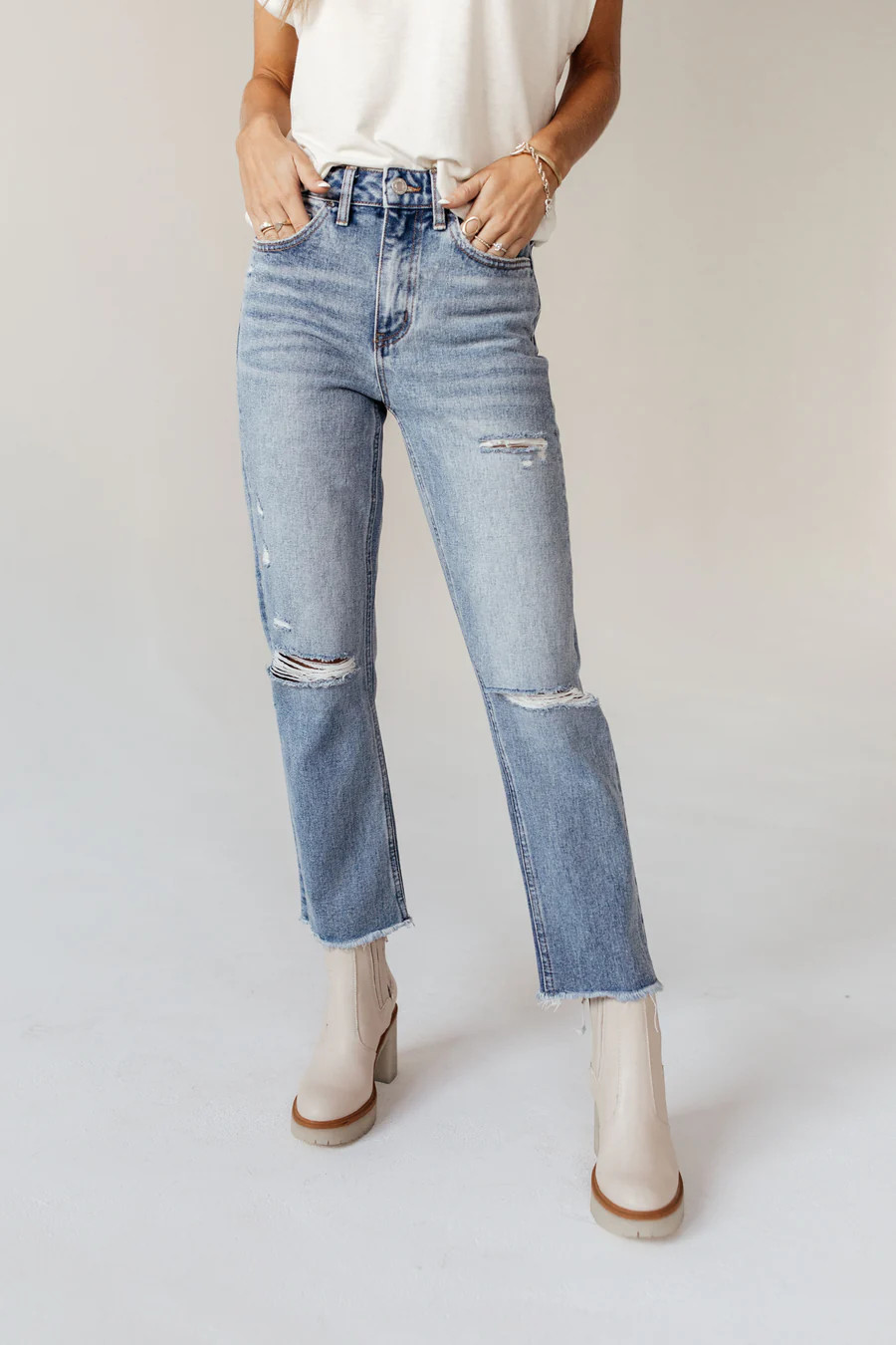 Vervet Beverley Straight Leg Denim | Böhme US