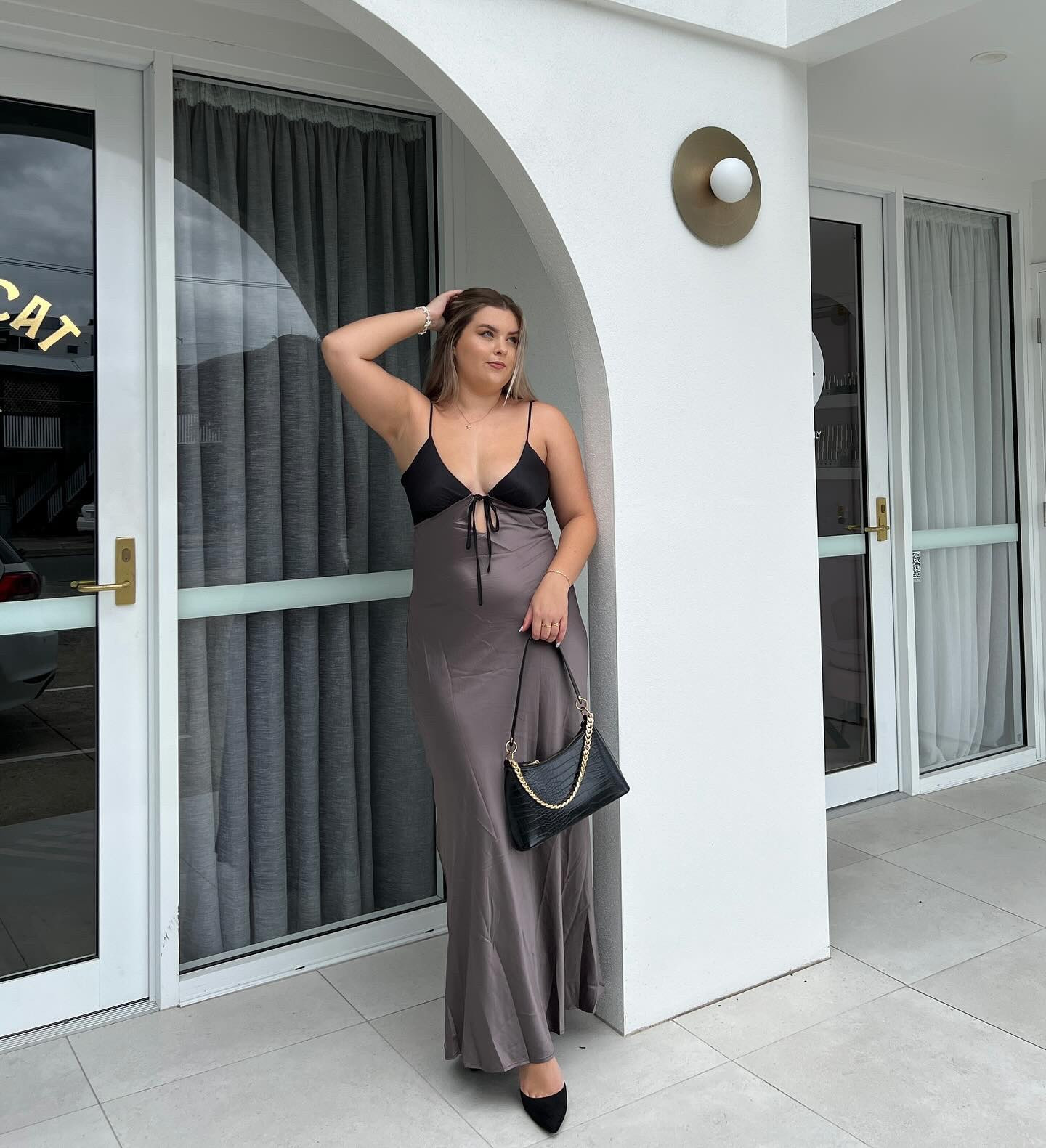 silly Sunday in @peppermayo #peppermayo 
•
•
•
maxi dress outfit, dinner outfit, satin dress, neutral dress, outfit inspiration, Pinterest girl, lifestyle creator, effortless chic, fashion content, style tips, neutral style, styling outfits, baddie outfits, capsule wardrobe, neutral aesthetic, minimal aesthetic, hot girl summer, Pinterest inspired, content creators, outfit of the day, spring fashion, dressy outfit, aesthetic outfit, neutral girl, Brisbane influencer