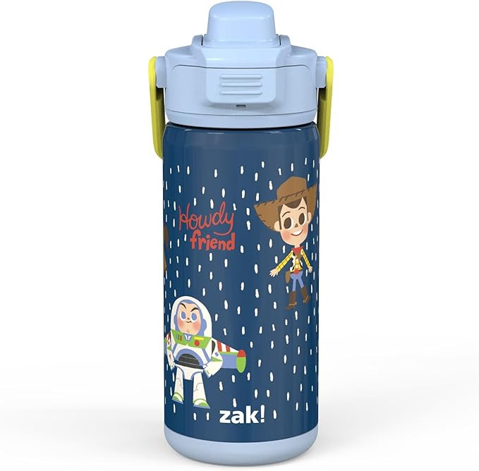 Zak Designs Beacon Insulated Bottle, Disney Pixar Toy Story 4-14 oz - Durable Stainless Steel - D... | Amazon (US)