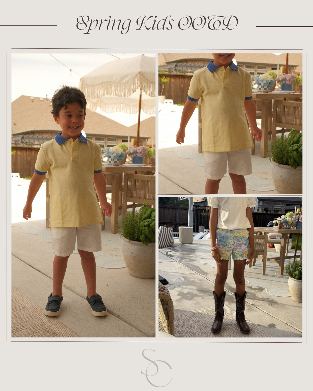 Perfect spring outfits for the kids! Bright colors and comfy fits. 

#SpringKidsOutfit #FamilyFashion 

 #LTKootd #LTKKids