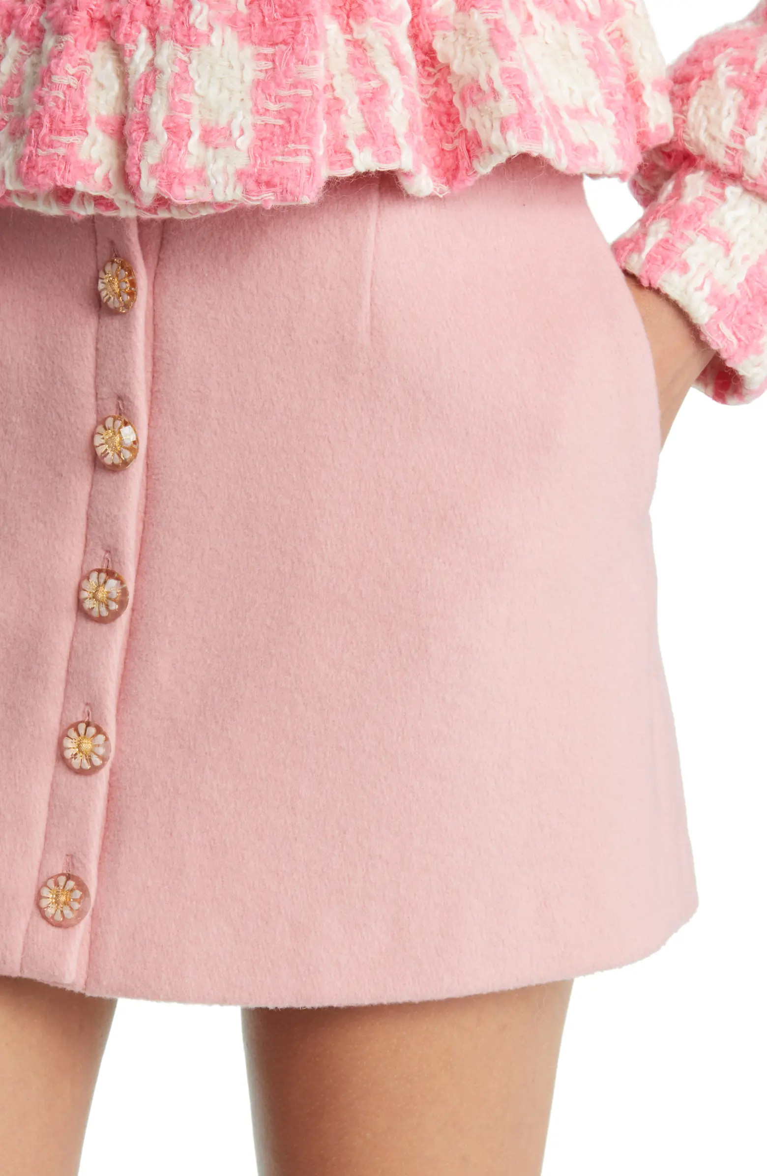 Valenta Wool Blend Miniskirt | Nordstrom