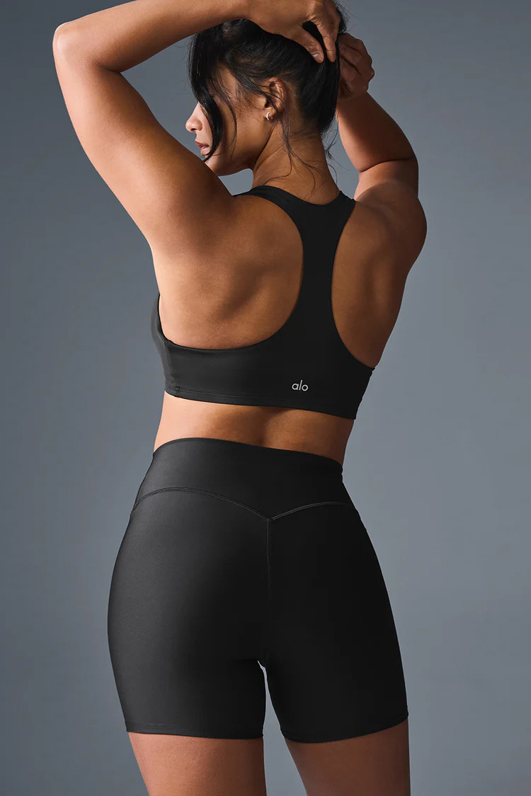Airlift Advantage Racerback Bra - Black | Alo Yoga (US)