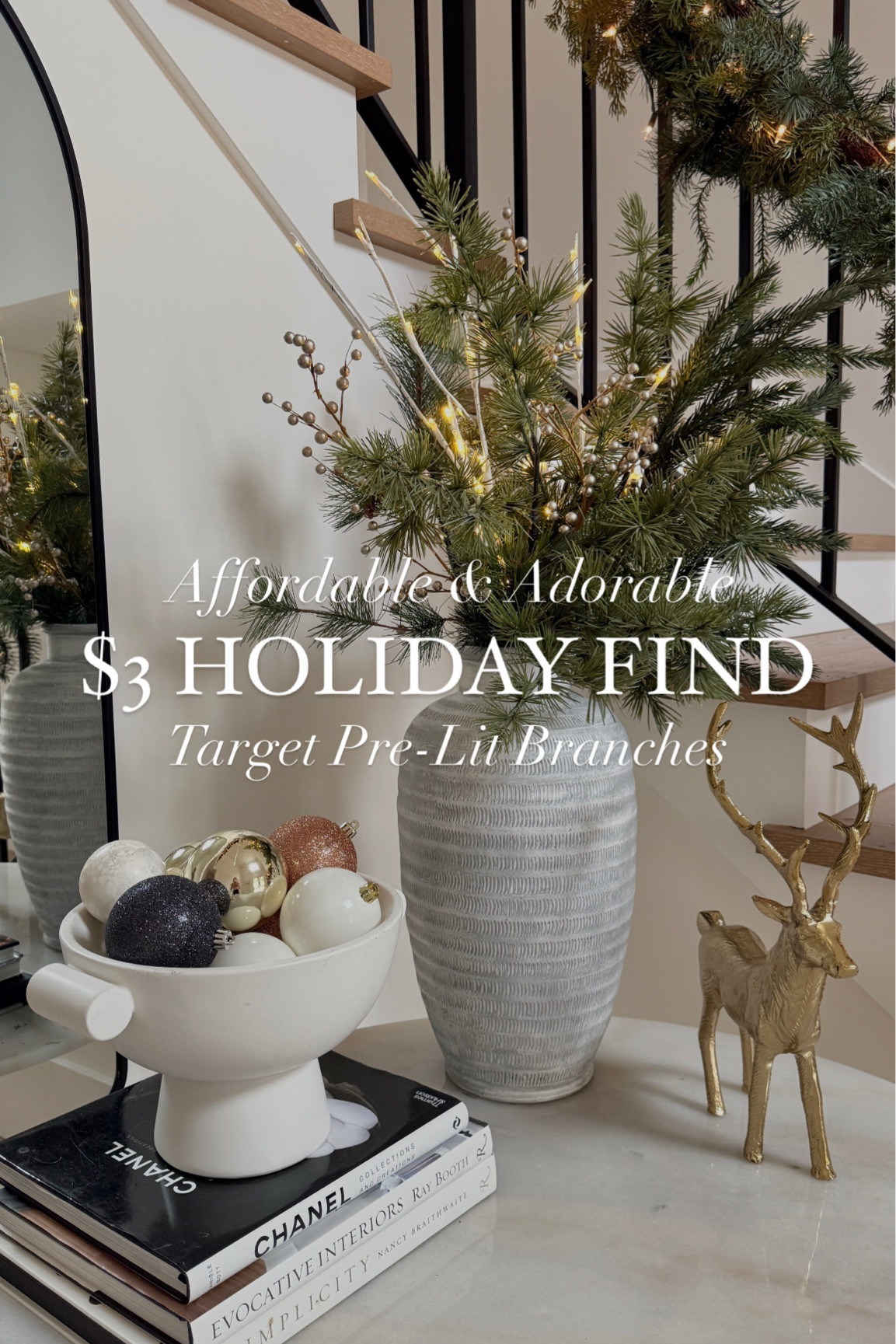 $3 Holiday Must Have! 🎄

How cute are these $3 light up branches!? They’re perfect to add to any holiday arrangement.

The best part?! I found them in the @target dollar section! They’re battery operated and come in white & brown. Head to Target to grab yours ASAP - they’re available in store only!

#LTKHoliday #LTKSeasonal #LTKSaleAlert