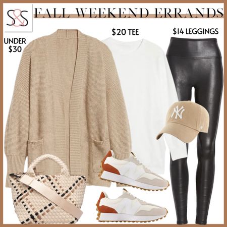 Grab this coatigan with faux leather leggings, your coffee, and face the weekend errands head on this fall!

#LTKstyletip #LTKover40 #LTKSeasonal