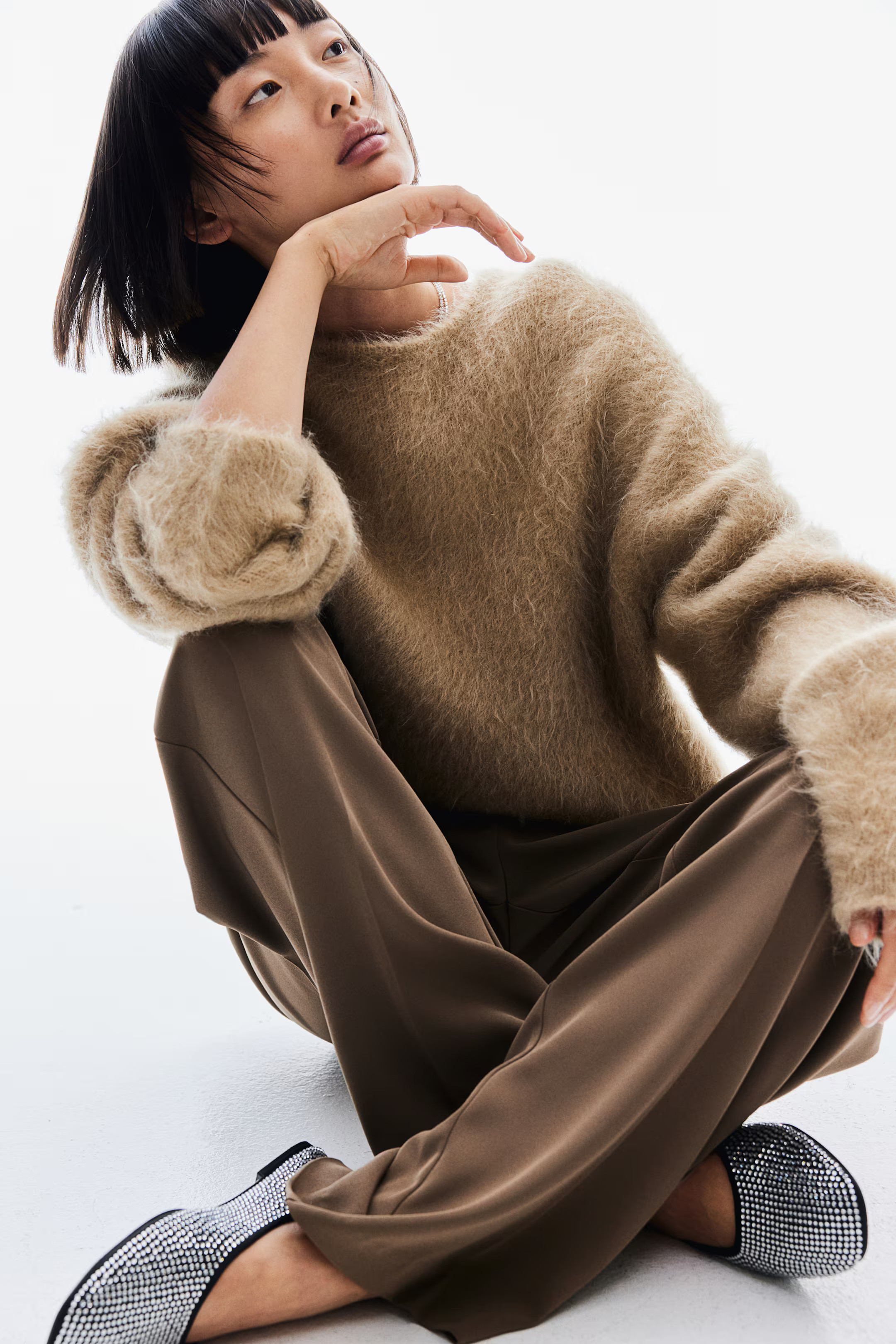 Straight trousers | H&M (UK, MY, IN, SG, PH, TW, HK)