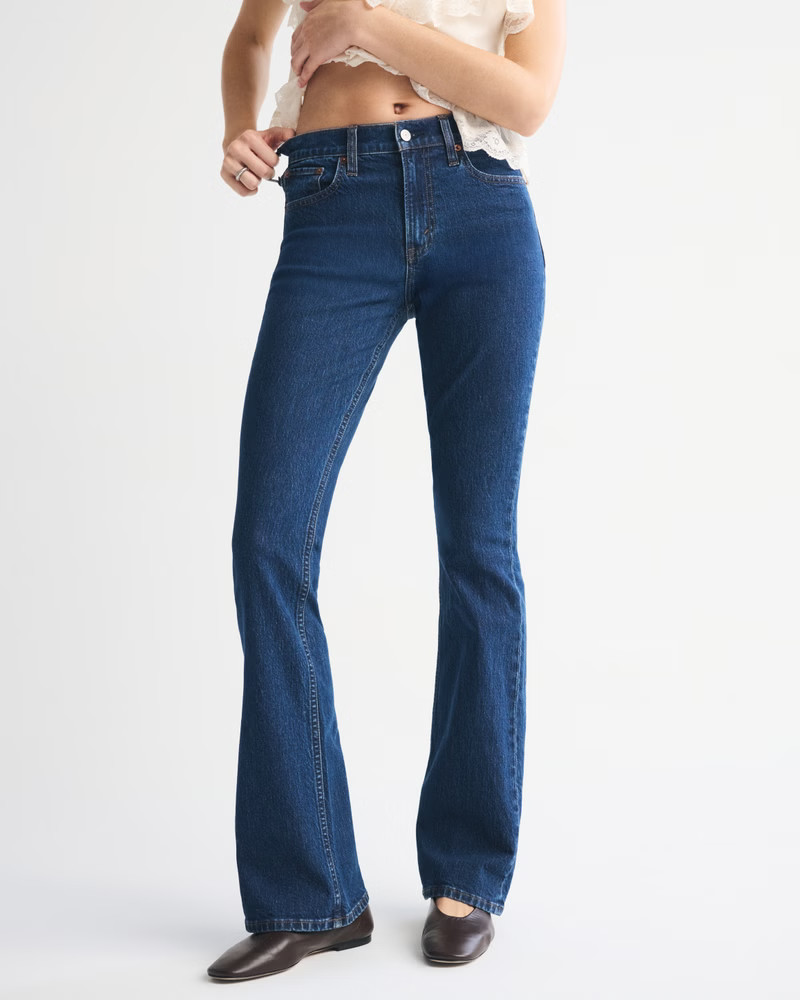 High Rise Bootcut Jean | Abercrombie & Fitch (US)