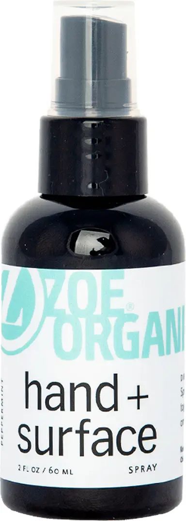 Zoe Organics Peppermint Hand + Surface Spray | Nordstrom | Nordstrom