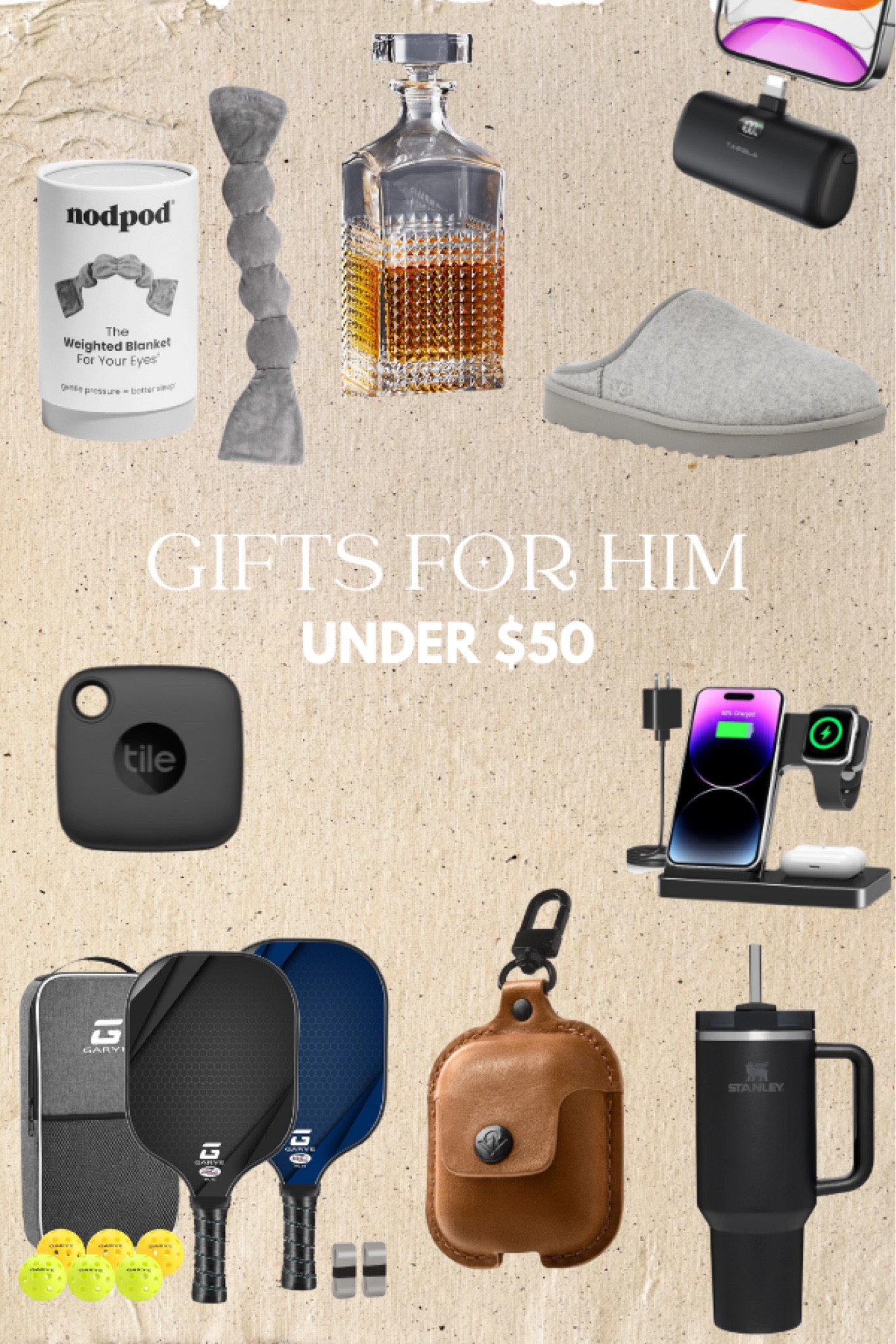 Gifts for him under $50 

Budget friendly gift ideas, gift guide for men, gift guide for him, men’s gifts, Christmas gifts, holiday gifts, gifts for dads, gifts for brother 

#LTKHoliday #LTKSeasonal #LTKGiftGuide