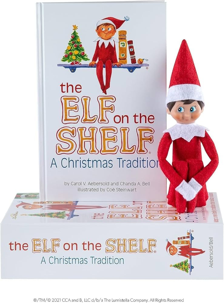 The Elf on the Shelf: A Christmas Tradition - Boy Scout Elf with Blue Eyes - Includes Artfully Il... | Amazon (US)