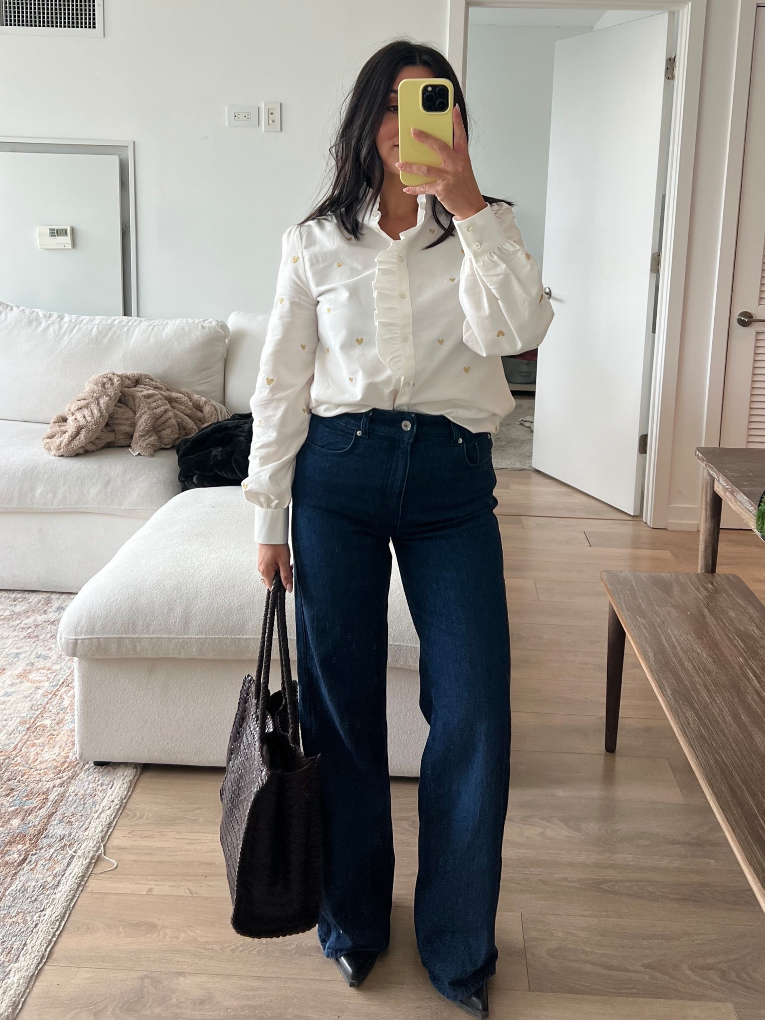 Too is Sezane - the exact print is old but it’s the Chlo top and I love!! 

#LTKPetite #LTKootd