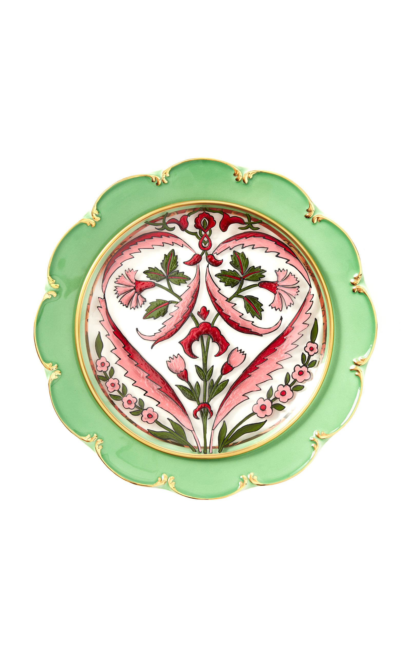Hand-Painted Glass Fruit Plate | Moda Operandi Global