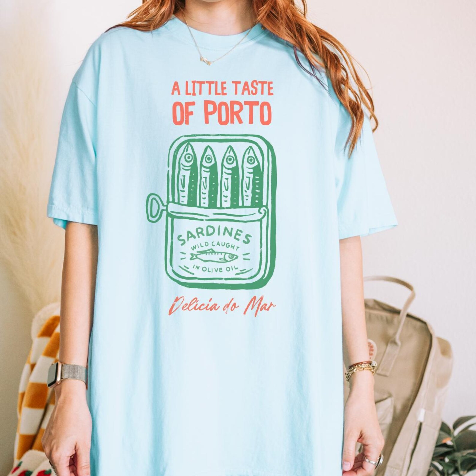 Hand-drawn Sardines Shirt | Comfort Colors, Tinned Fish Shirt, Fisherman Aesthetic, Coastal Aesth... | Etsy (US)