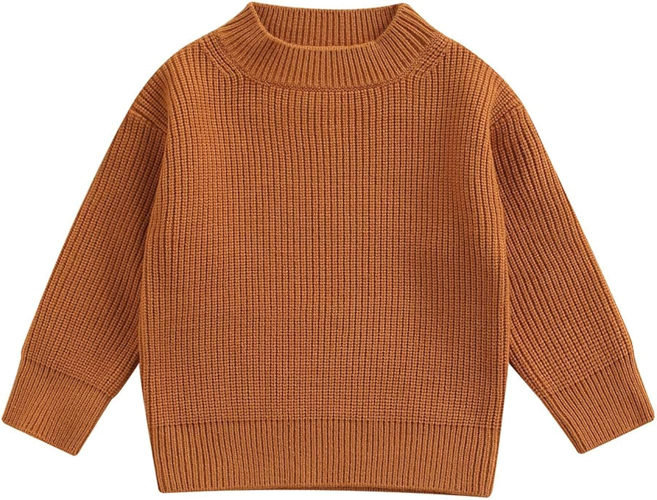 Afunbaby Baby Girl Boy Knit Sweater Blouse Pullover Sweatshirt Warm Crewneck Long Sleeve Tops for In | Amazon (US)