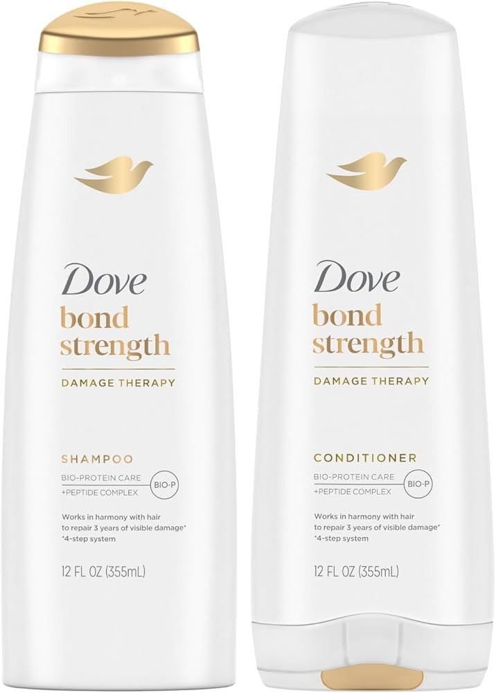 Dove Bond Strength Shampoo & Conditioner Set – Daily Strengthening Treatment for Dry, Damaged... | Amazon (US)