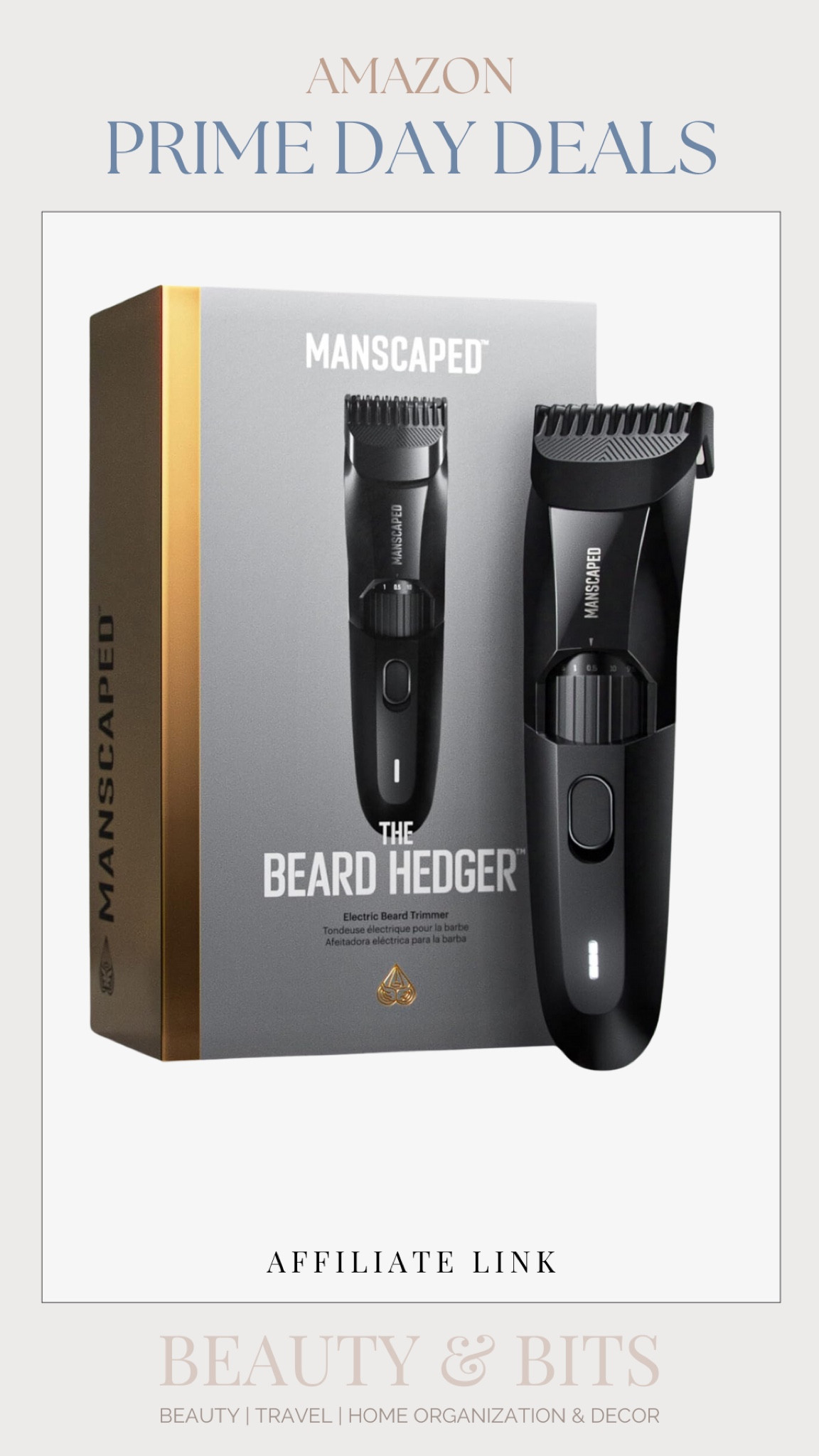 Manscaped Trimmer #primeday

#LTKsale #LTKcanada #LTKbeauty