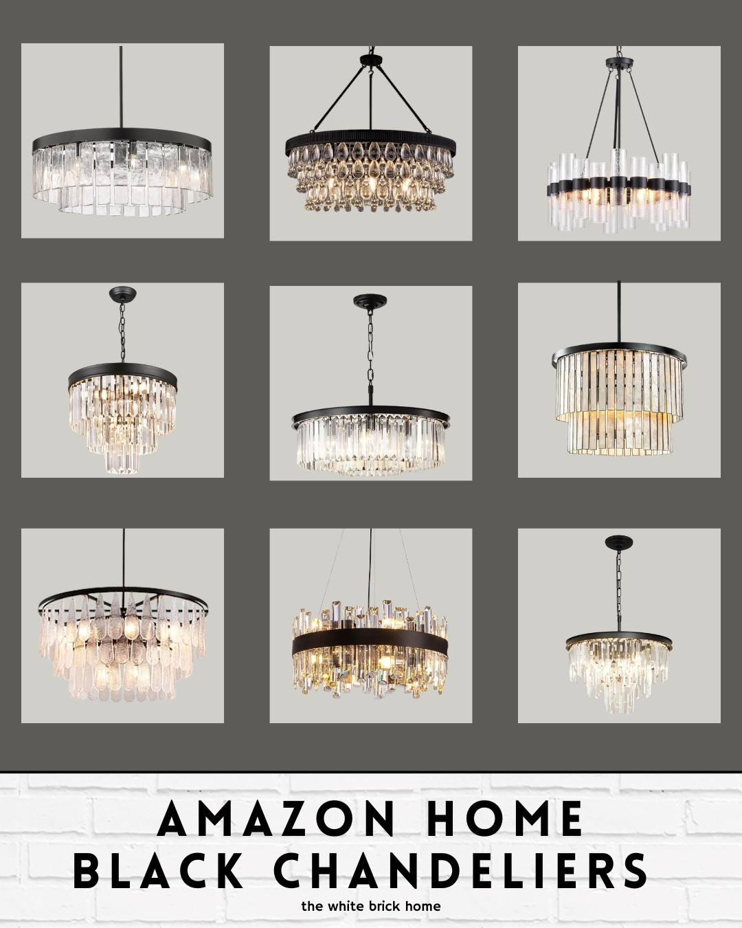 Beautiful chandelier options from Amazon home! 
🖤🖤

Amazon, Amazon home, home decor, modern home, light fixture, black and glass light, chandelier, dining room light, kitchen light, ceiling light  

#LTKHome #LTKSaleAlert #LTKStyleTip