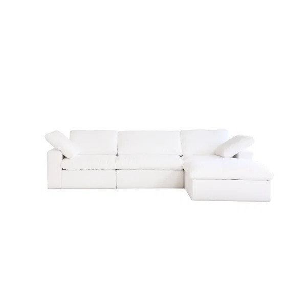Fairlie 4 - Piece Slipcovered Reclining Sectional | Wayfair North America