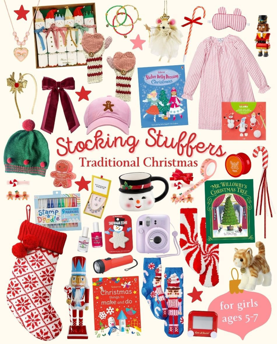 Stocking Stuffer Gift Guide: For Girls Ages 5-7

Traditional Christmas stocking stuffer gift ideas that your kids will love! 

 #LTKGiftGuide #LTKHoliday #LTKKids