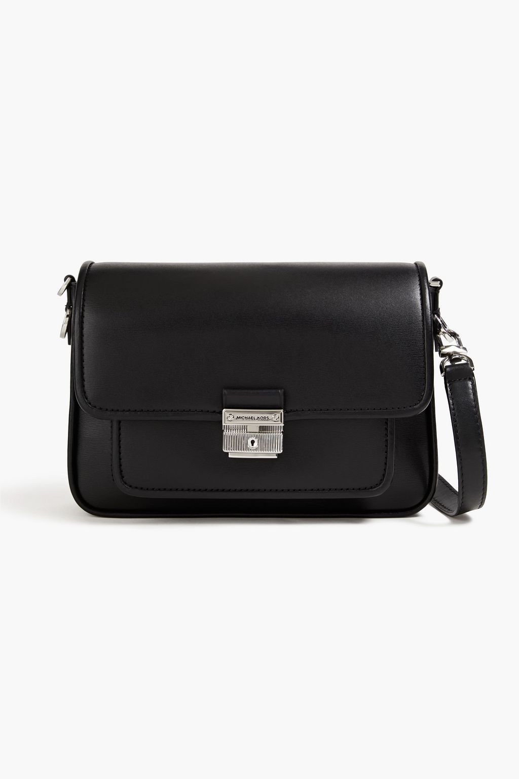 Black Leather shoulder bag | MICHAEL MICHAEL KORS | THE OUTNET | The Outnet (UK and Europe)