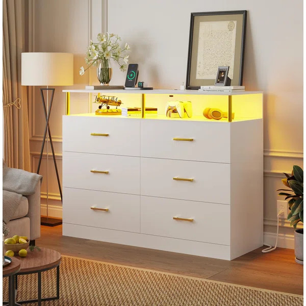 Tomiah 6 - Drawer Dresser | Wayfair North America