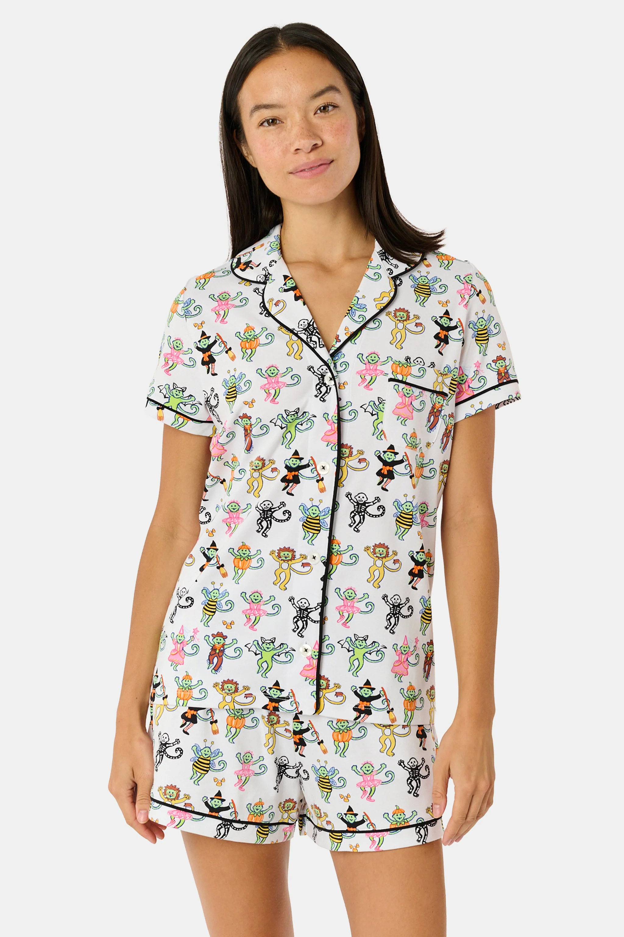 Boo Crew Polo Pajamas | Roller Rabbit