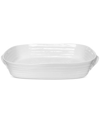 Portmeirion Sophie Conran Large Handled Rectangular Dish  - Macy's | Macy's
