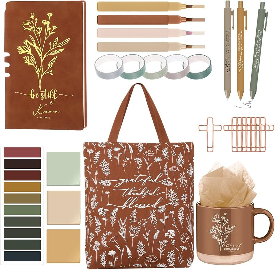 30 Pcs Valentines Bible Study Supplies for Women Secret Sister Gift Church Boho Bible Journaling ... | Amazon (US)