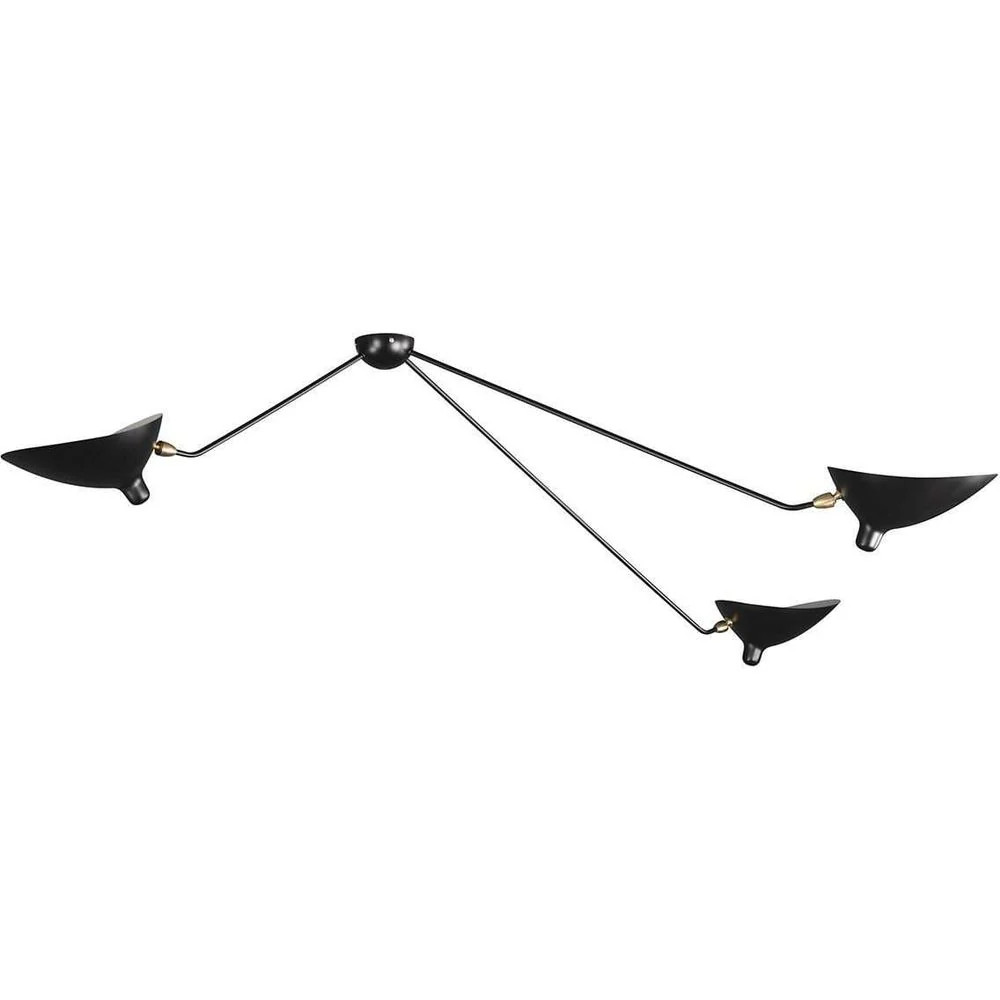 3 Arm MCL-SP3 Spider Ceiling Lamp | France and Son