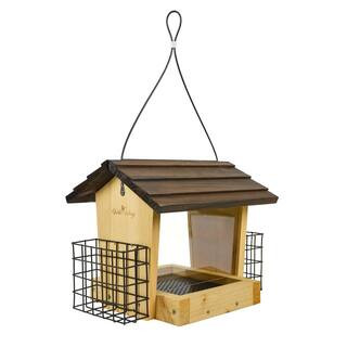 3 Qt. Cedar Hopper with Suet | The Home Depot