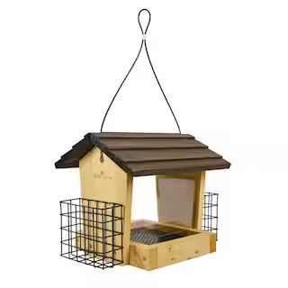 3 Qt. Cedar Hopper with Suet | The Home Depot