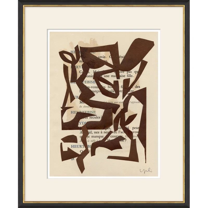 Katagami II by Carrier and Company Art - Picture Frame Graphic Art on Paper | Wayfair North America