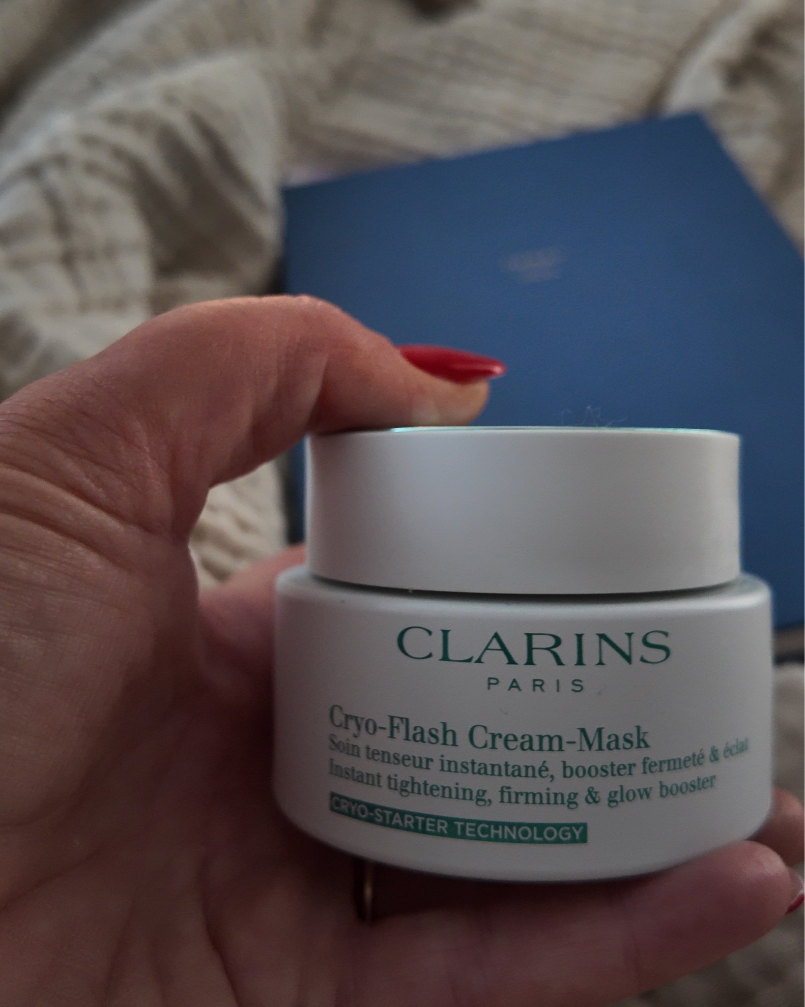 Nothing better than lazy Saturday mornings with a Clarins mask. The Cryo-Flash mask is one of Sarah and I’s favorites too. It’s cooling and makes my skin feel so smooth. If you’ve imbibed a bit too much, I highly recommend this. I leave it one and remove with a washcloth or face towel. Great time to get it on sale! #Clarinspartner

#LTKSaleAlert #LTKFindsUnder100