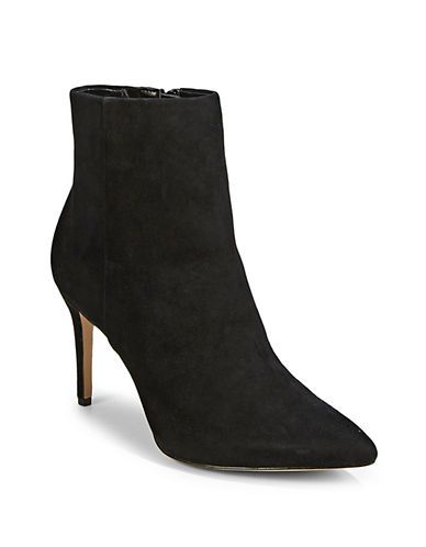Aldo Leather Point Toe Ankle Boots | The Bay